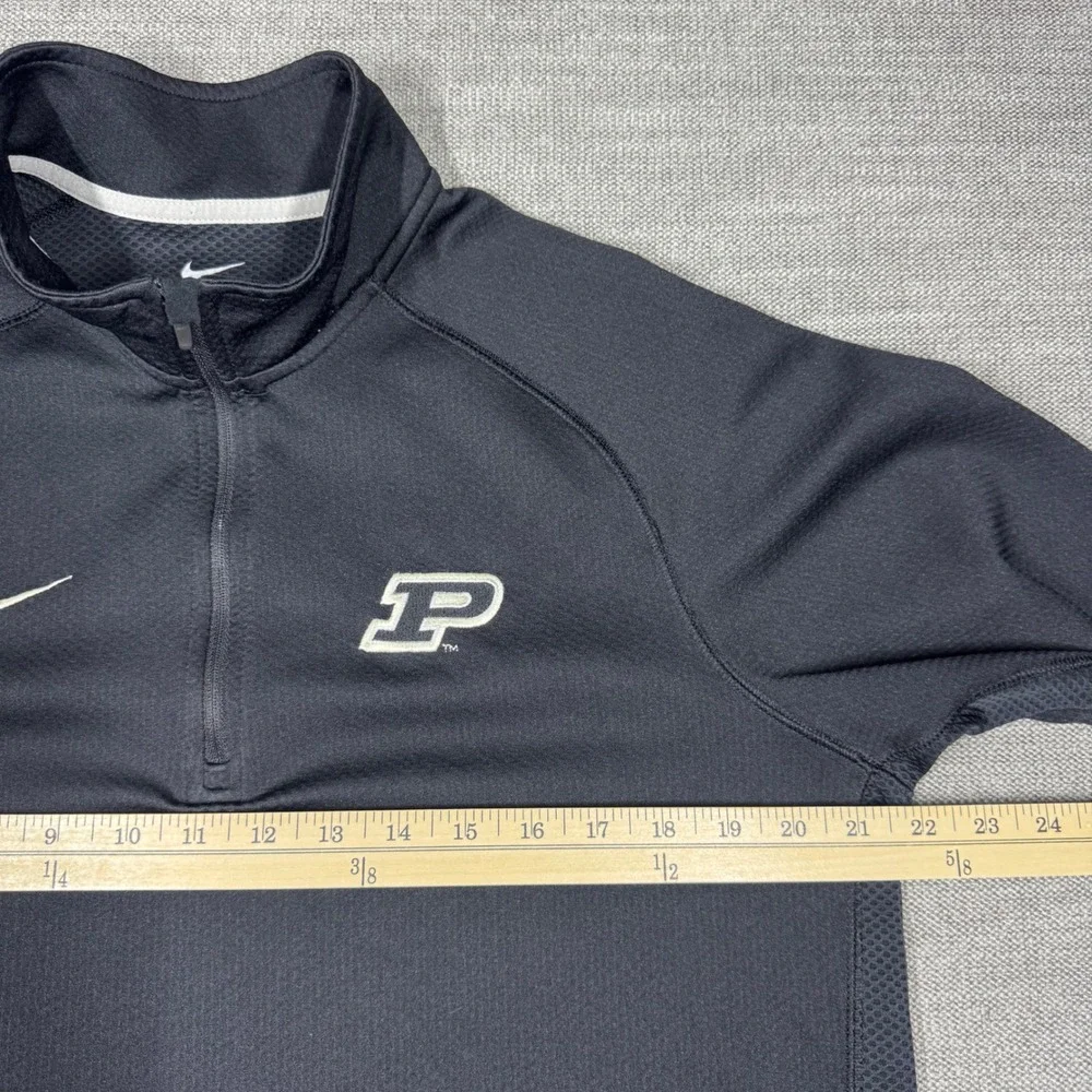 Purdue Boilermakers Nike Dri-Fit & Colosseum Quarter Zip Pullover Bundle Mens M